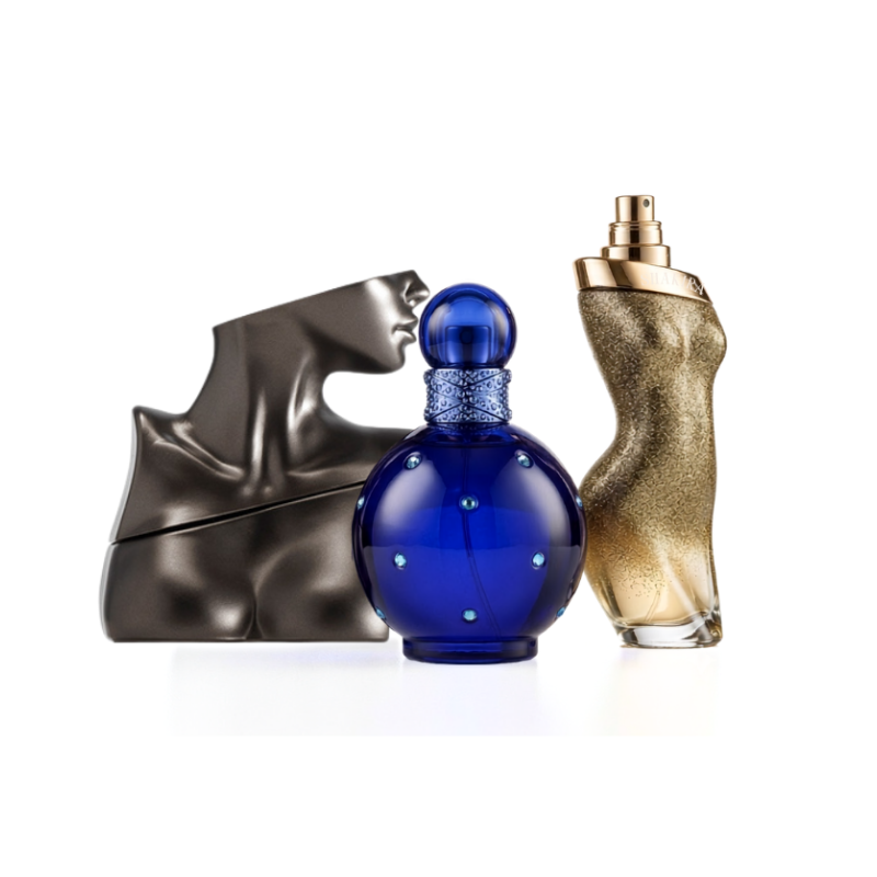 Zestaw 3 perfum | No2 by Billie Eilish, Midnight Fantasy by Britney Spears, Dance Midnight by Shakira 100 ml