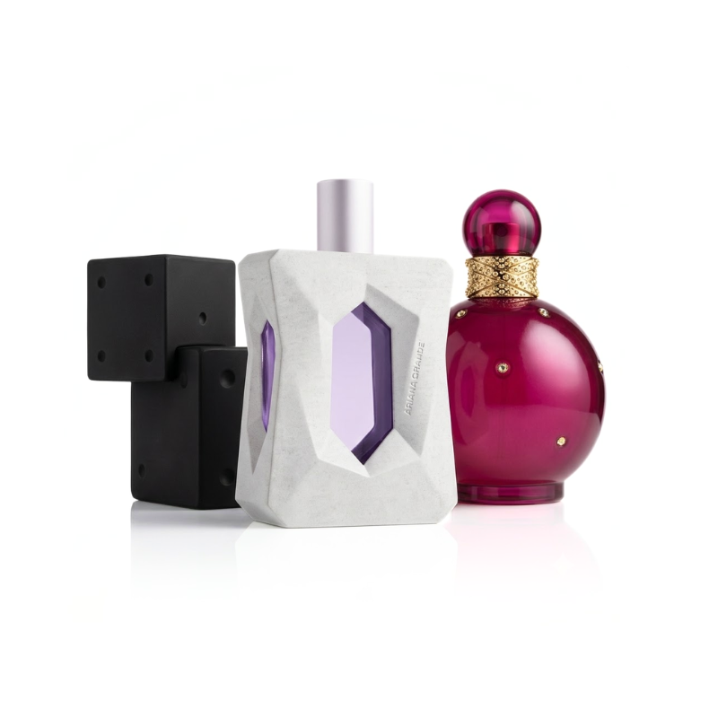 Zestaw 3 perfum | Your Turn II by Billie Eilish, God Is A Woman by Ariana Grande, Fantasy Intense by Britney Spears 100 ml