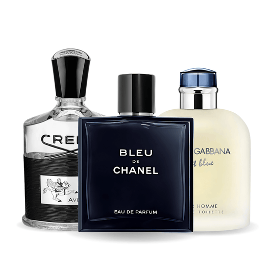 Zestaw 3 perfum | Bleu de Chanel, Aventus, Light Blue 100 ml