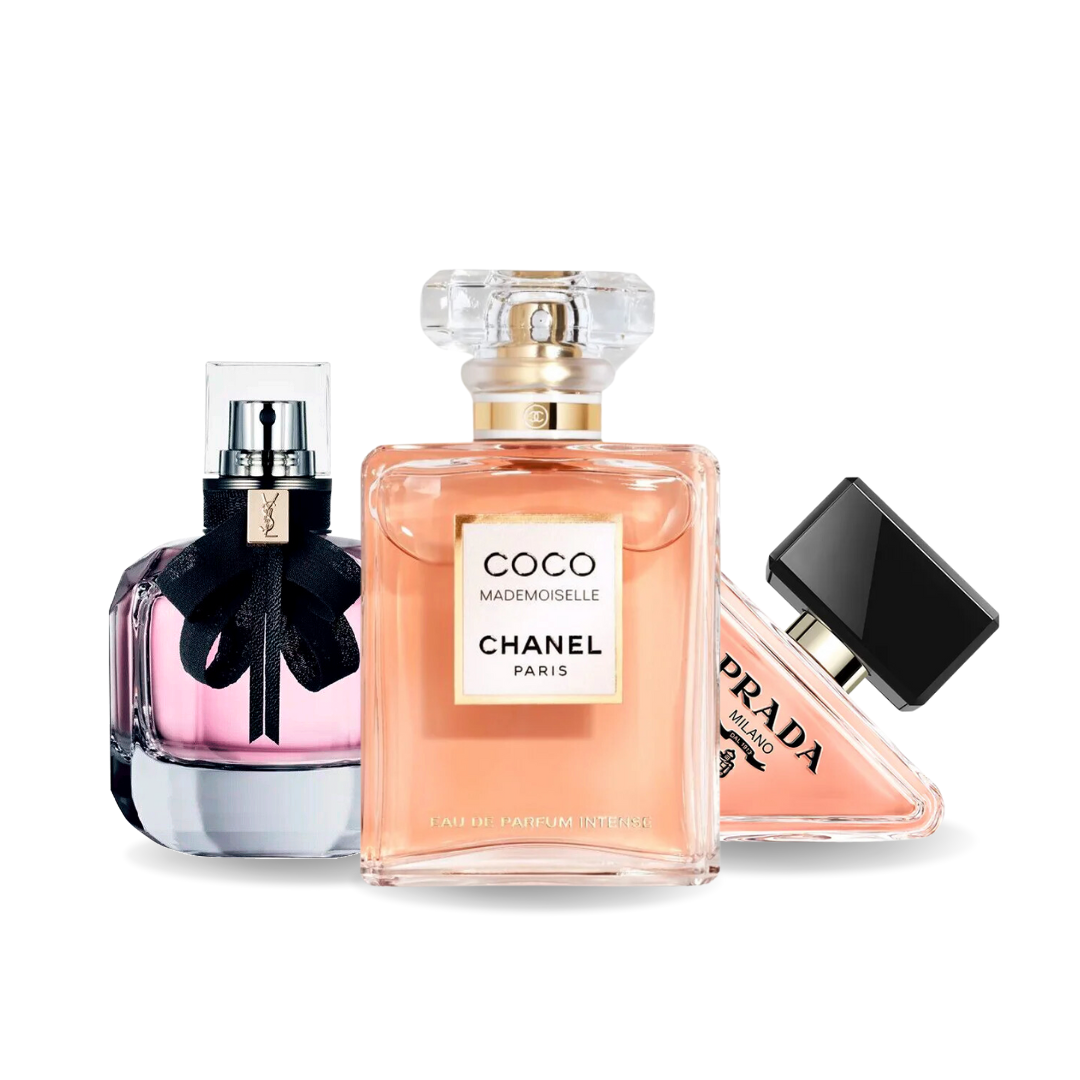 Zestaw 3 perfum | Paradoxe, Coco Mademoiselle, Mon Paris 100 ml