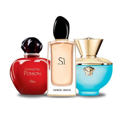 Zestaw 3 perfum | Hypnotic Poison, Sì, Dylan Turquoise 100 ml