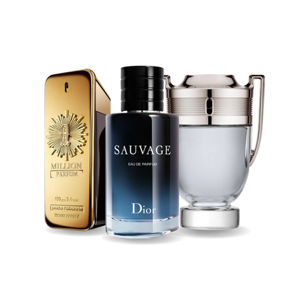 Zestaw 3 perfum | One Million, Sauvage, Invictus 100 ml