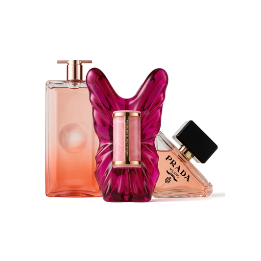 Zestaw 3 perfum | Idôle, La Bomba, Paradoxe 100 ml