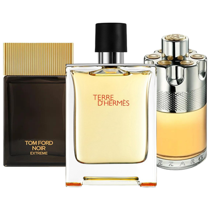 Zestaw 3 perfum | Terre d'Hermès, Wanted, Noir Extrême 100 ml