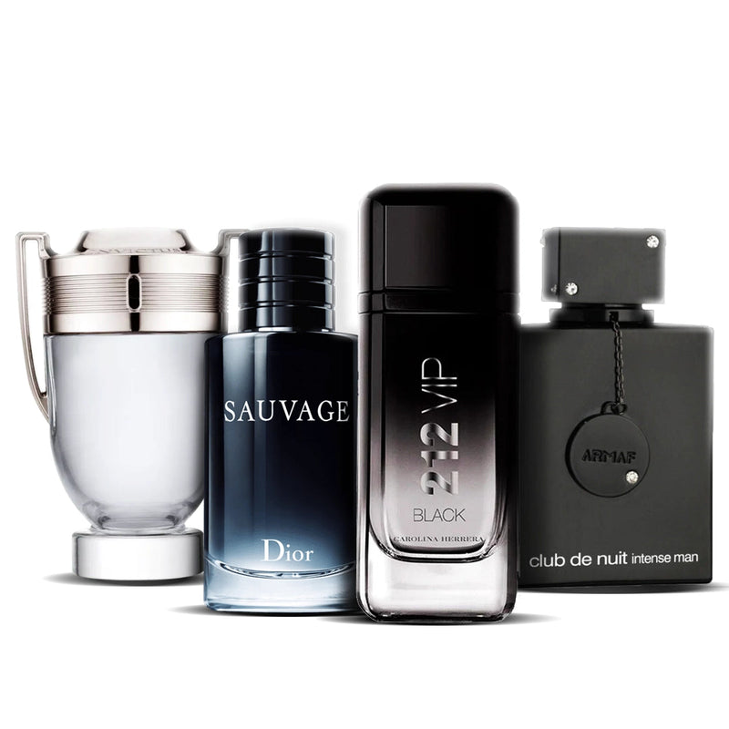 Zestaw 4 perfum | 1 Million Royal + 212 VIP Men + Sauvage + Eros 100 ml