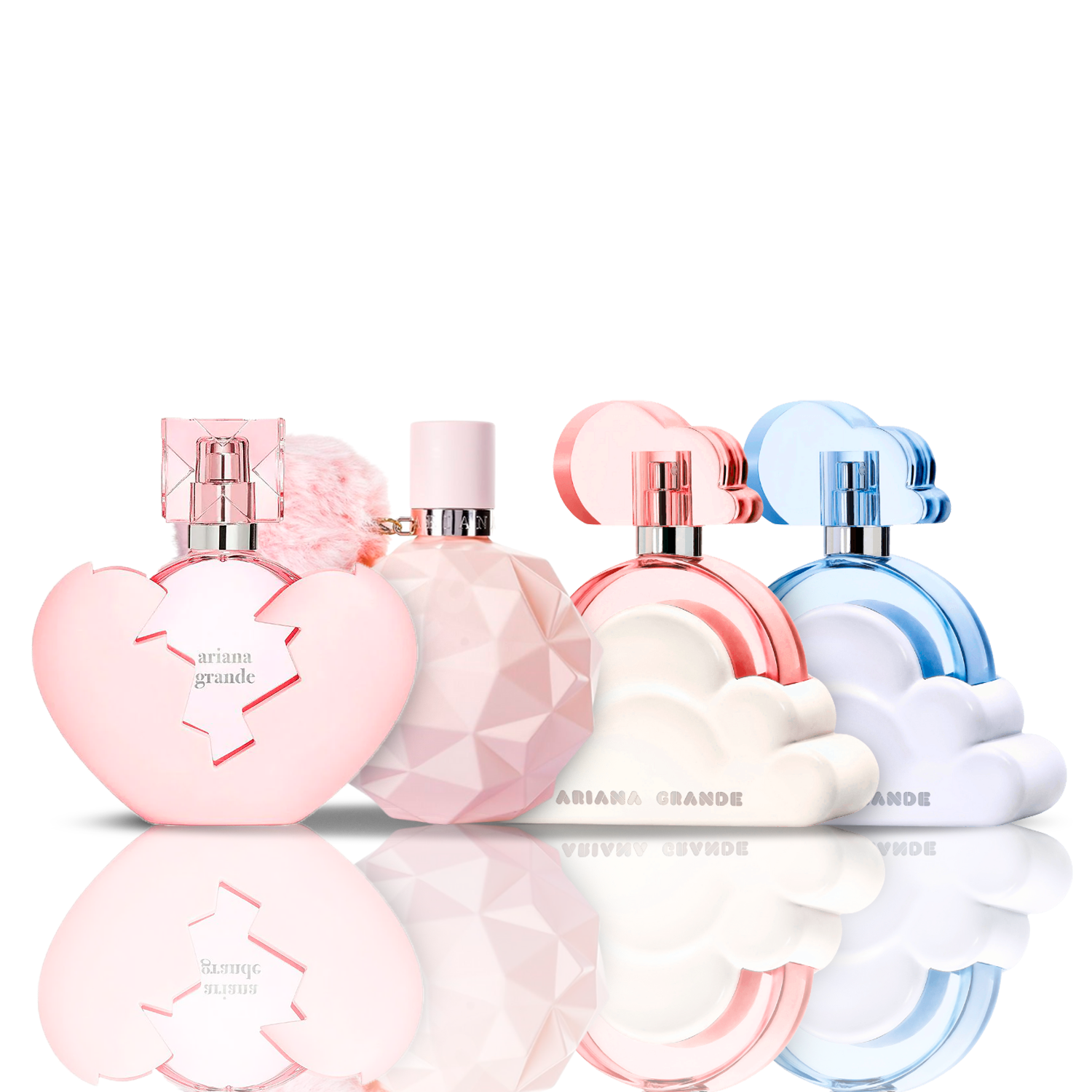 Zestaw 4 perfum | Ari + Cloud + Cloud Pink + Thank U Next by Ariana Grande 100 ml