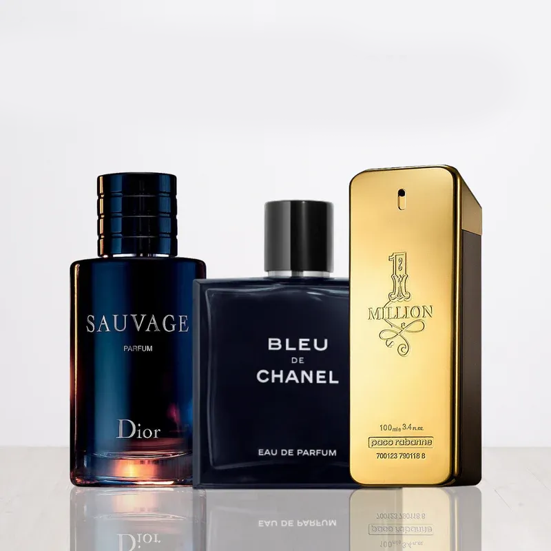 Zestaw 3 perfum | Sauvage + One Million + Bleu de Chanel 100 ml