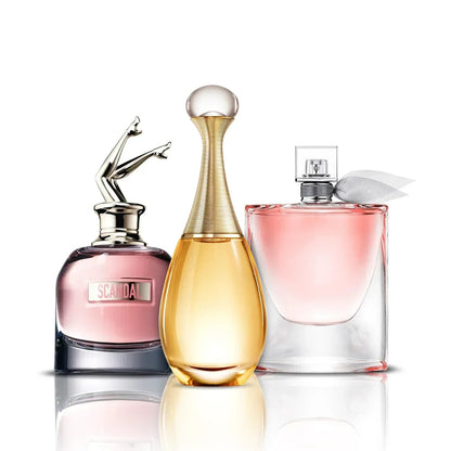 Zestaw 3 perfum | Scandal, J'adore i La Vie Est Belle 100 ml